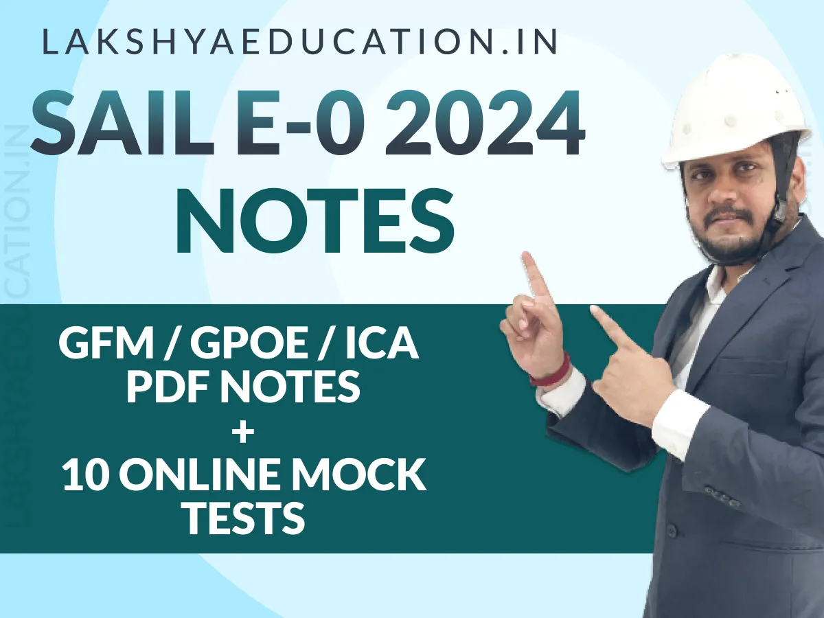 SAIL E-0 NOTES Package (FOR GPA + GPOE + GFM + ICA)